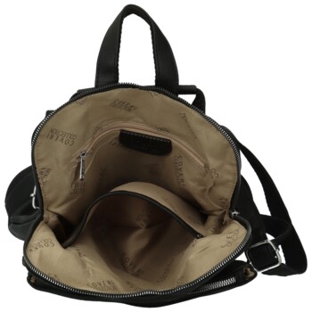 Dámský kabelko/batoh černý - Coveri Bercel