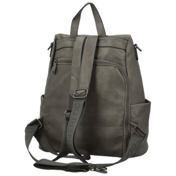 Dámský kabelko/batoh šedý - Coveri Tatiana new