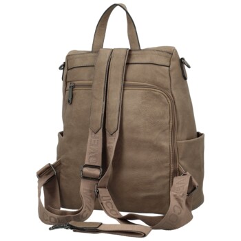 Dámský kabelko/batoh taupe - Coveri Tatiana new