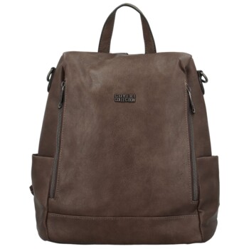 Dámský kabelko/batoh coffee - Coveri Tatiana new