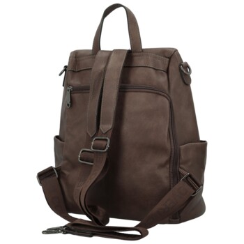 Dámský kabelko/batoh coffee - Coveri Tatiana new