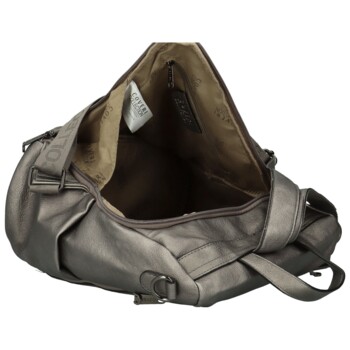 Dámský kabelko/batoh stříbrný - Coveri Tatiana new