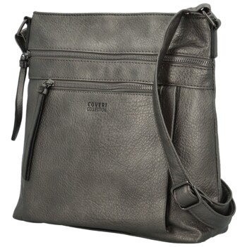 Dámská crossbody kabelka stříbrná - Coveri Daleina new