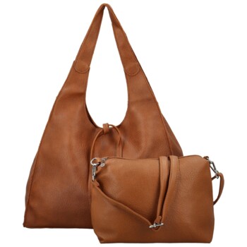 Dámský set kabelek hnědý - Coveri Kiria