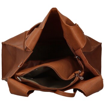 Dámský set kabelek hnědý - Coveri Kiria