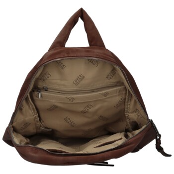 Dámský batůžek coffee - Coveri Nabil