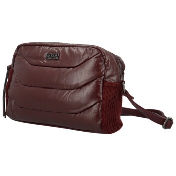 Dámská crossbody kabelka vínová - Coveri Heriet