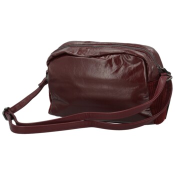 Dámská crossbody kabelka vínová - Coveri Heriet