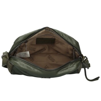 Dámská crossbody kabelka tmavě zelená - Coveri Heriet