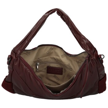 Dámská kabelka na rameno vínová - Coveri Olly