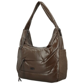Dámská kabelka na rameno coffee - Coveri Olly