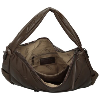 Dámská kabelka na rameno coffee - Coveri Olly