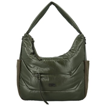Dámská kabelka na rameno tmavě zelená - Coveri Olly
