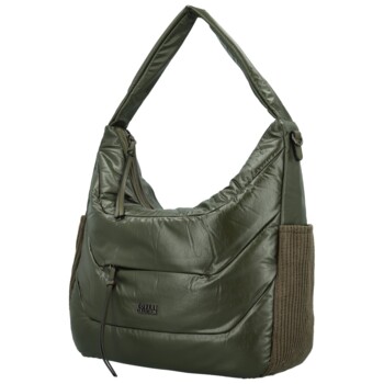 Dámská kabelka na rameno tmavě zelená - Coveri Olly