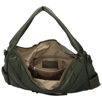 Dámská kabelka na rameno tmavě zelená - Coveri Olly