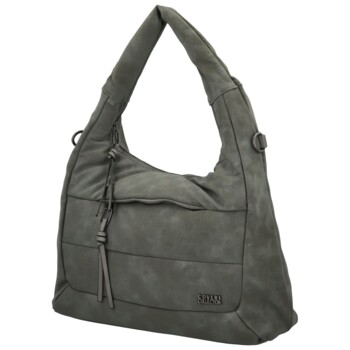 Dámská kabelka na rameno šedá - Coveri Orestis