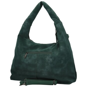 Dámská kabelka na rameno tmavě zelená - Coveri Orestis