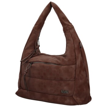 Dámská kabelka na rameno coffee - Coveri Orestis