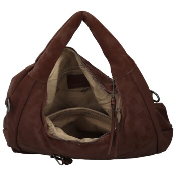 Dámská kabelka na rameno coffee - Coveri Orestis