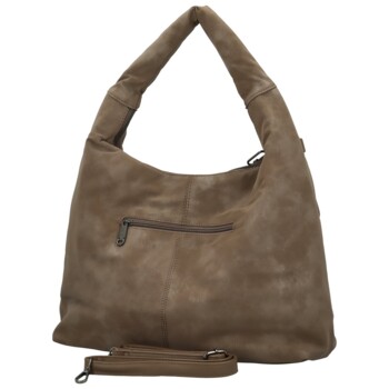 Dámská kabelka na rameno tmavě béžová - Coveri Orestis