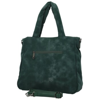Dámská kabelka do ruky tmavě zelená - Coveri Natani