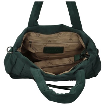 Dámská kabelka do ruky tmavě zelená - Coveri Natani