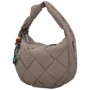 Dámská kabelka na rameno taupe - Coveri Narcisa