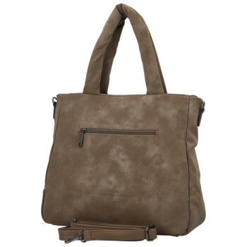 Dámská kabelka do ruky tmavě béžová - Coveri Natani