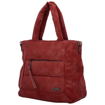 Dámská kabelka do ruky vínová - Coveri Natani