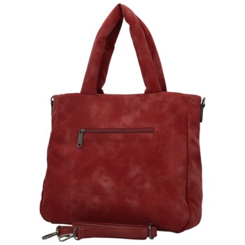 Dámská kabelka do ruky vínová - Coveri Natani