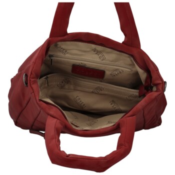 Dámská kabelka do ruky vínová - Coveri Natani