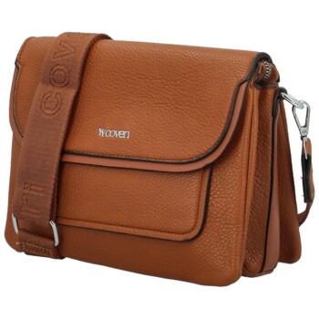Dámská crossbody kabelka světle hnědá - Coveri Dihya
