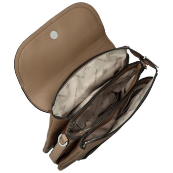 Dámská crossbody kabelka hnědá - Coveri Dihya