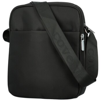Pánská crossbody taška černá - Coveri Leyre
