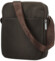 Pánská crossbody taška tmavě hnědá - Coveri Leyre
