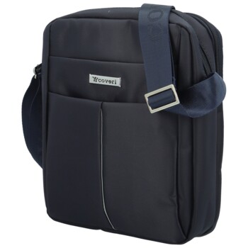 Pánská crossbody taška tmavě modrá - Coveri Leyre
