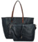 Dámský set kabelek tmavě modrý - Paolo bags Yema