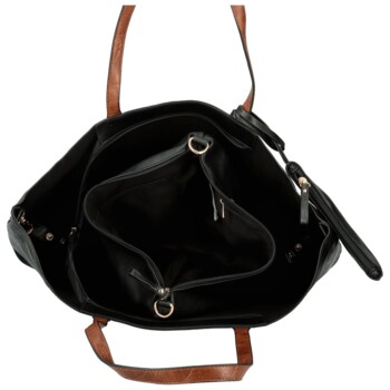 Dámský set kabelek černý - Paolo bags Yema