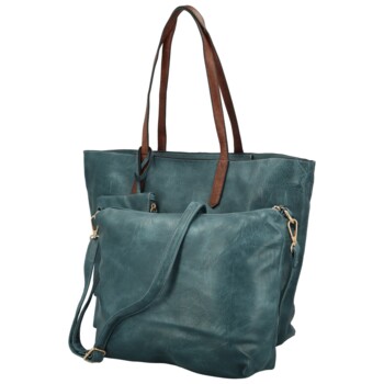 Dámský set kabelek modrý - Paolo bags Yema