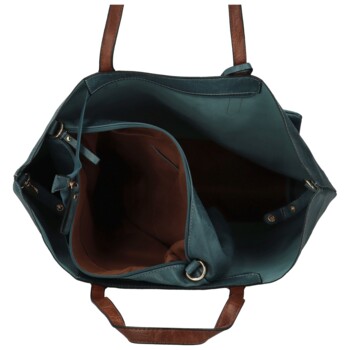 Dámský set kabelek modrý - Paolo bags Yema