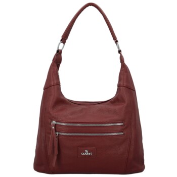 Dámská kabelka přes rameno vínová - Coveri Anife