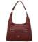 Dámská kabelka přes rameno vínová - Coveri Anife