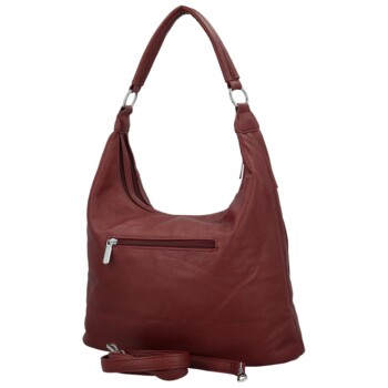 Dámská kabelka přes rameno vínová - Coveri Anife