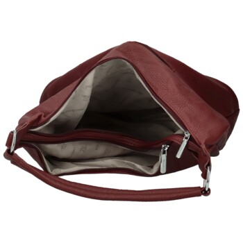 Dámská kabelka přes rameno vínová - Coveri Anife