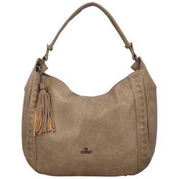 Dámská kabelka na rameno camel - Coveri Elanora