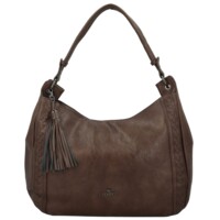 Dámská kabelka na rameno coffee - Coveri Elanora