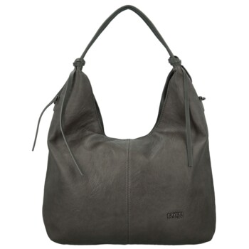 Dámská kabelka na rameno tmavě šedá - Coveri Erlea