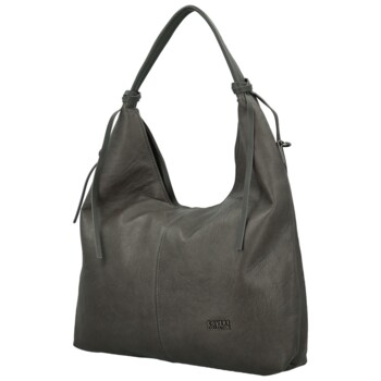 Dámská kabelka na rameno tmavě šedá - Coveri Erlea