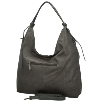 Dámská kabelka na rameno tmavě šedá - Coveri Erlea