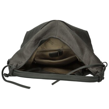 Dámská kabelka na rameno tmavě šedá - Coveri Erlea